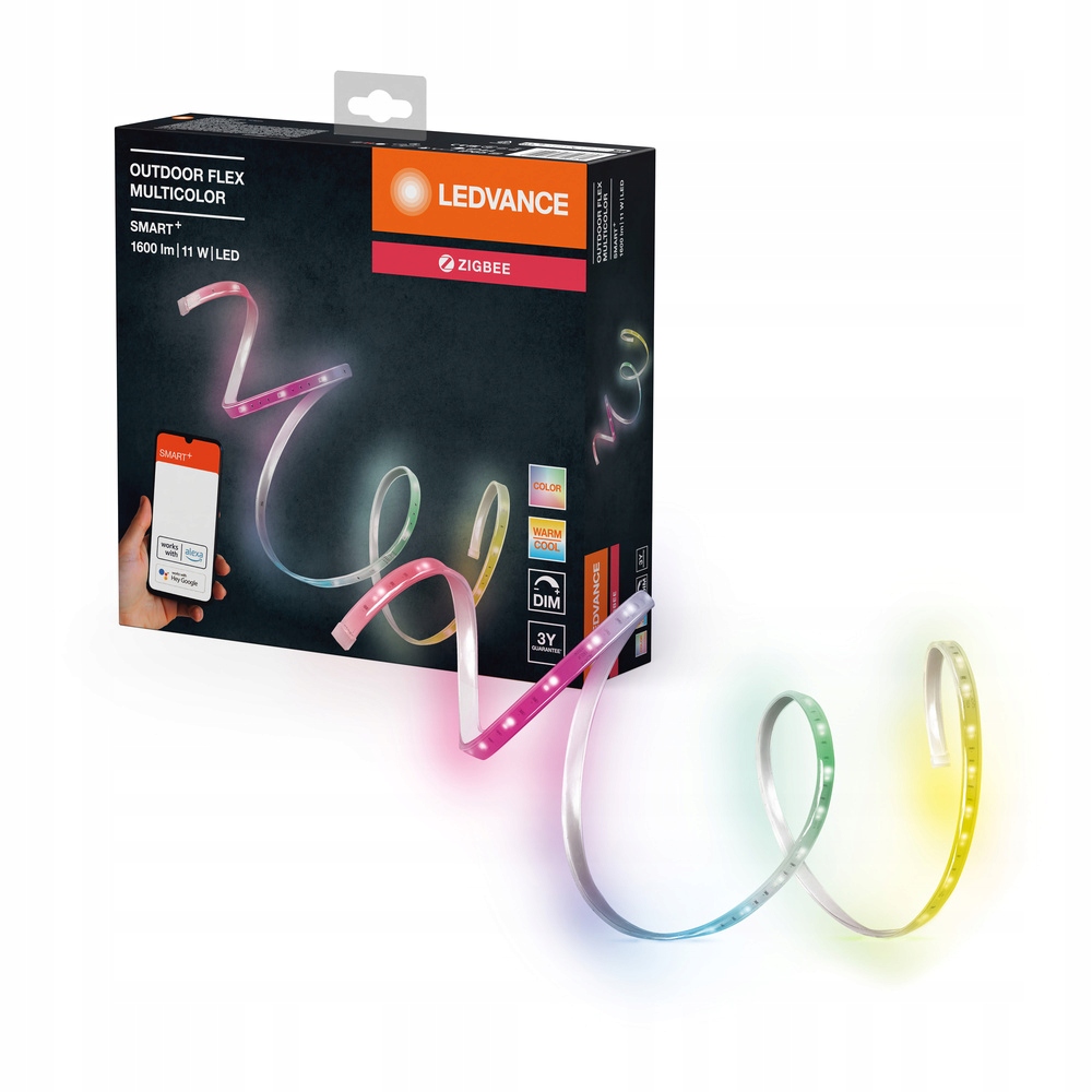 Pásik Led vonkajší 11W 950lm Rgbw Cct 5m Smart+ ZigBee Flex