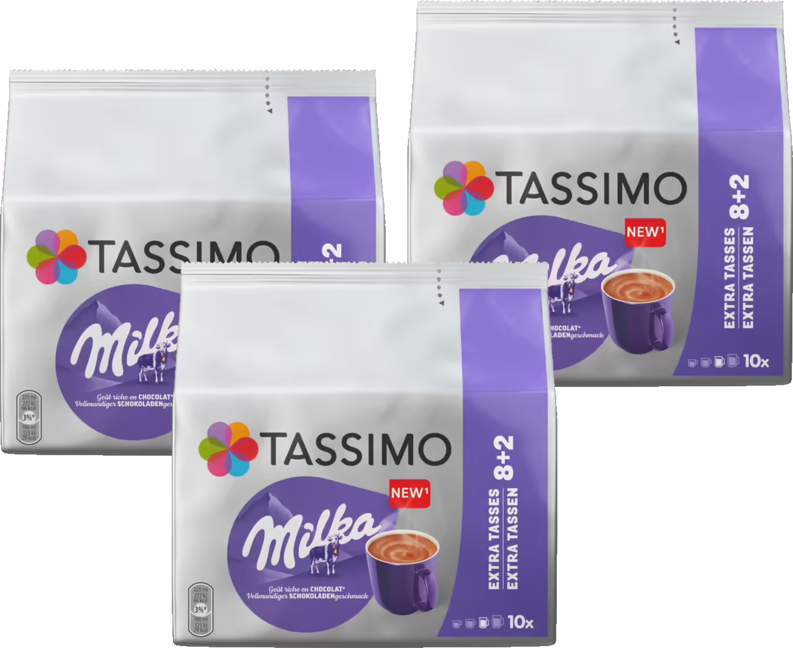 Levně Kapsle Tassimo Milka 3 x 10