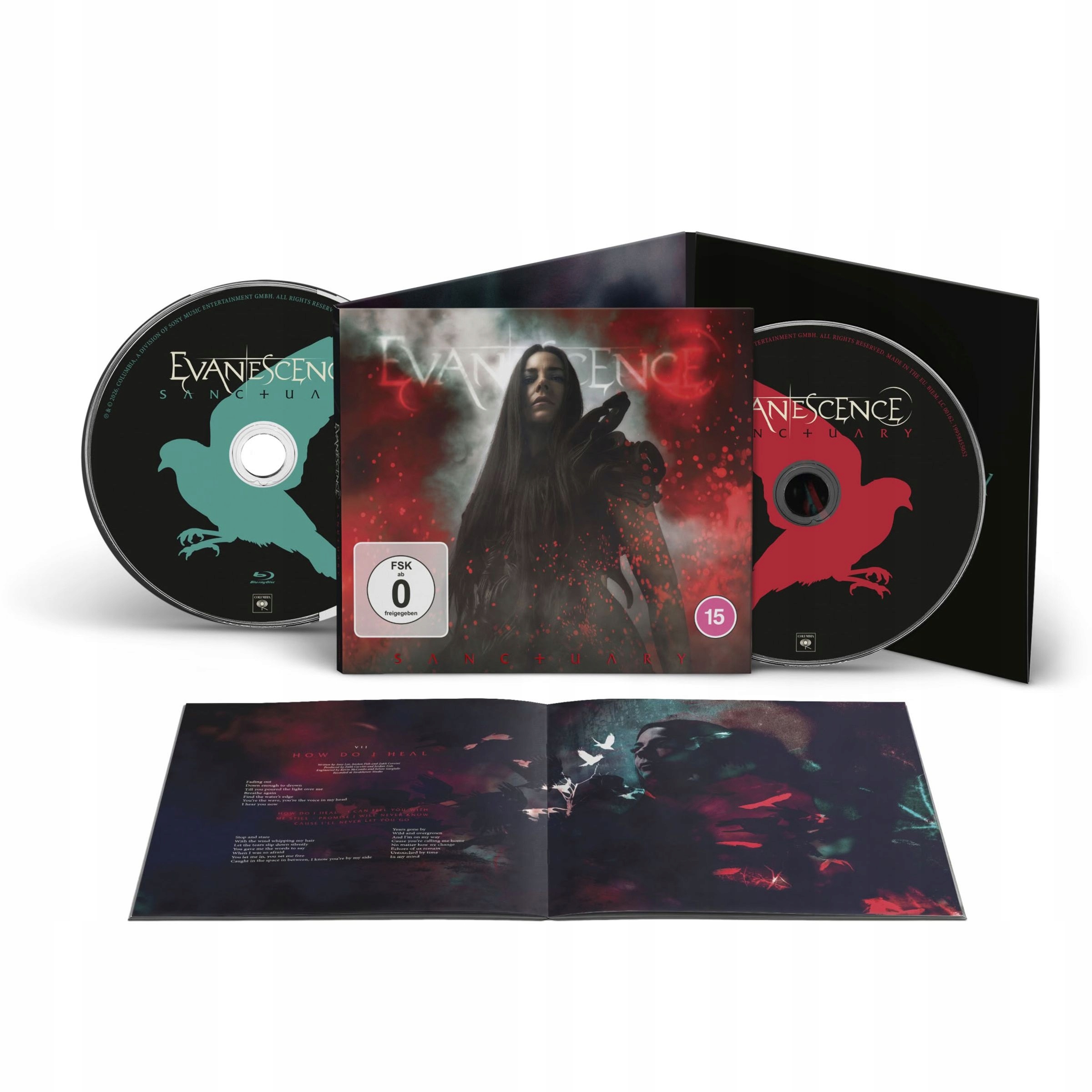 Evanescence Sanctuary CD Blu-ray (Deluxe Edition)