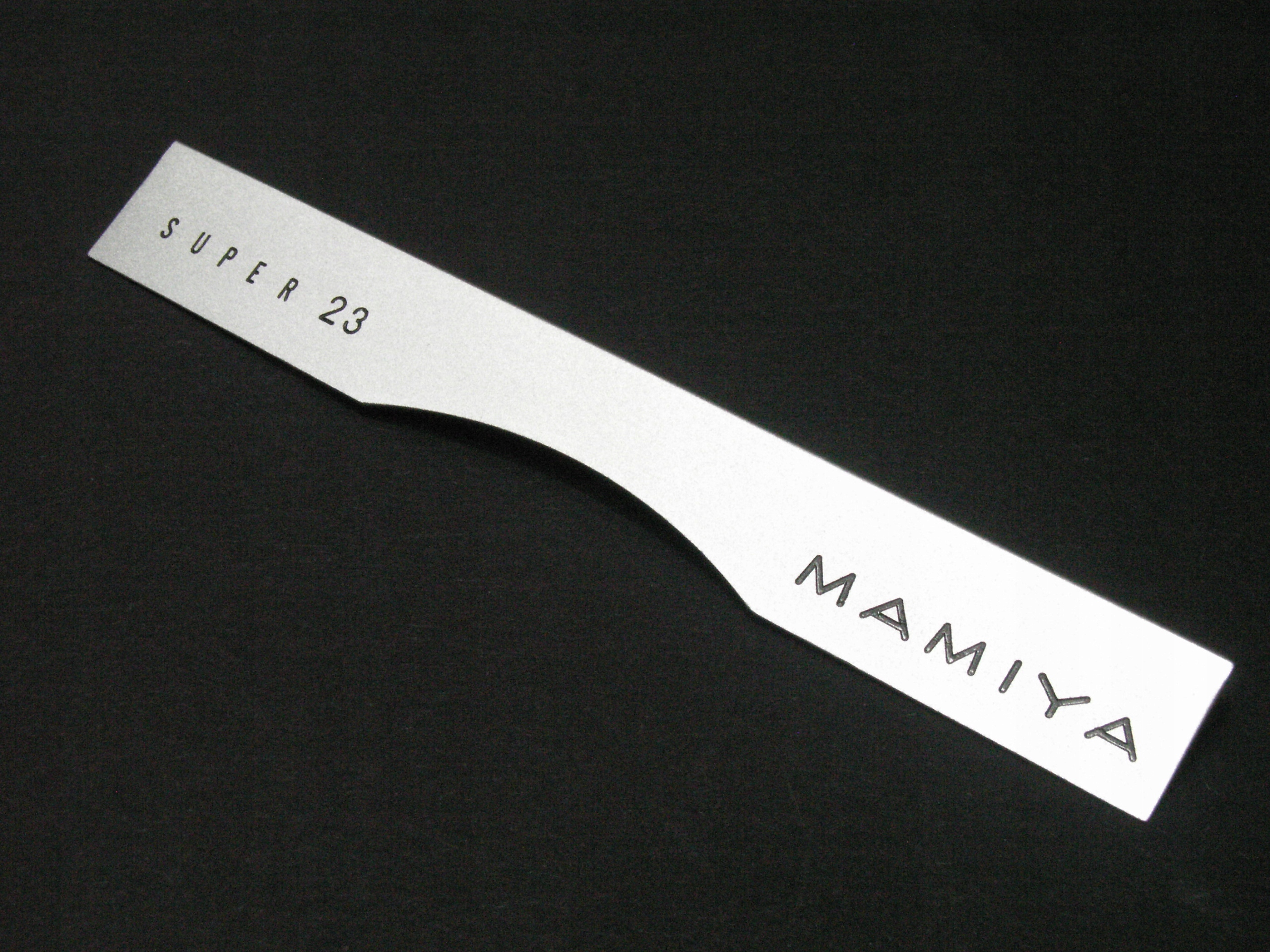 Mamiya Super 23 nameplate wersja srebrna UNIKAT!