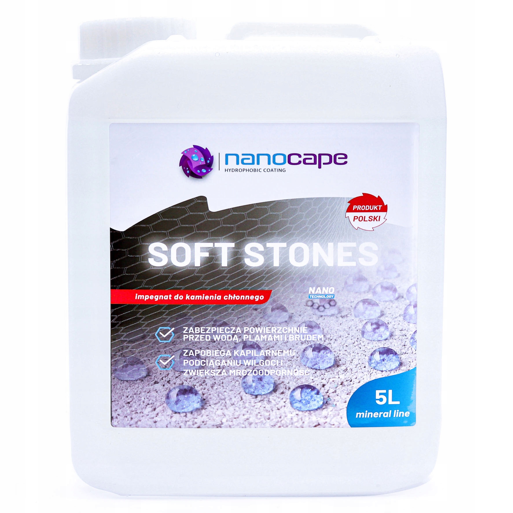 

Nano Impregnat do Piaskowca I Wapienia Nanocape 5l