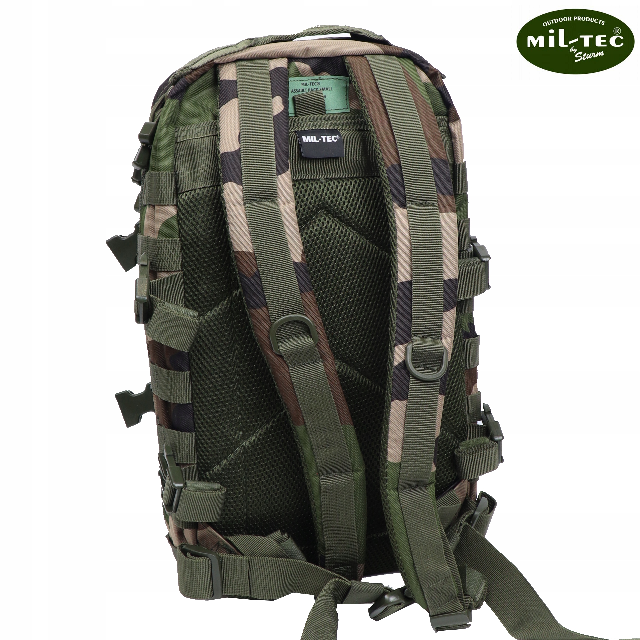 WOJSKOWY Plecak TAKTYCZNY ASSAULT20L WOODLAND moro Kolekcja Wojskowy Plecak Taktyczny MT