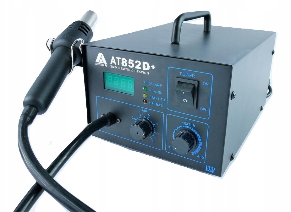 AT-852d пластиковый сварочный аппарат + оригинальный производитель