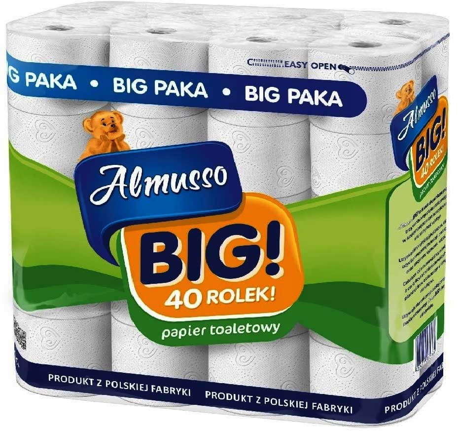 Almusso Papier Toaletowy Big 3W 40 Rolek
