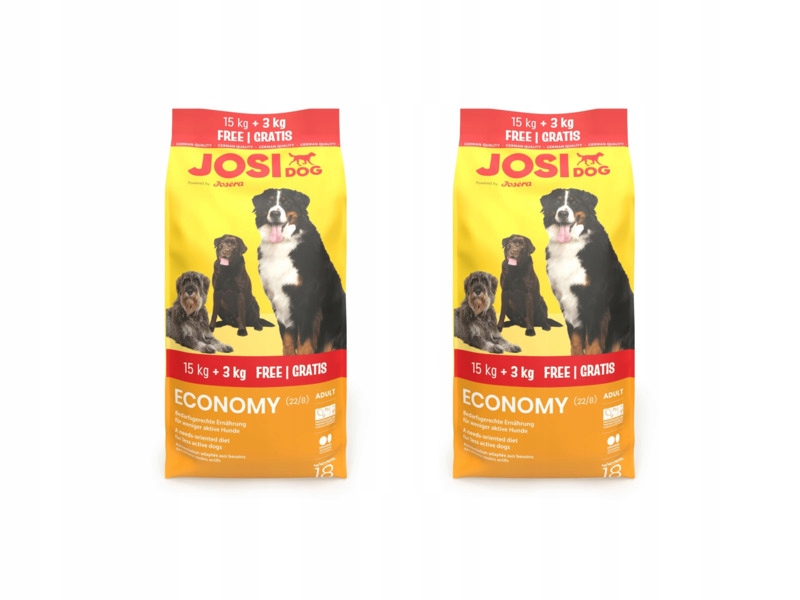 Karma dla psa Josidog Economy 2 x 18 kg