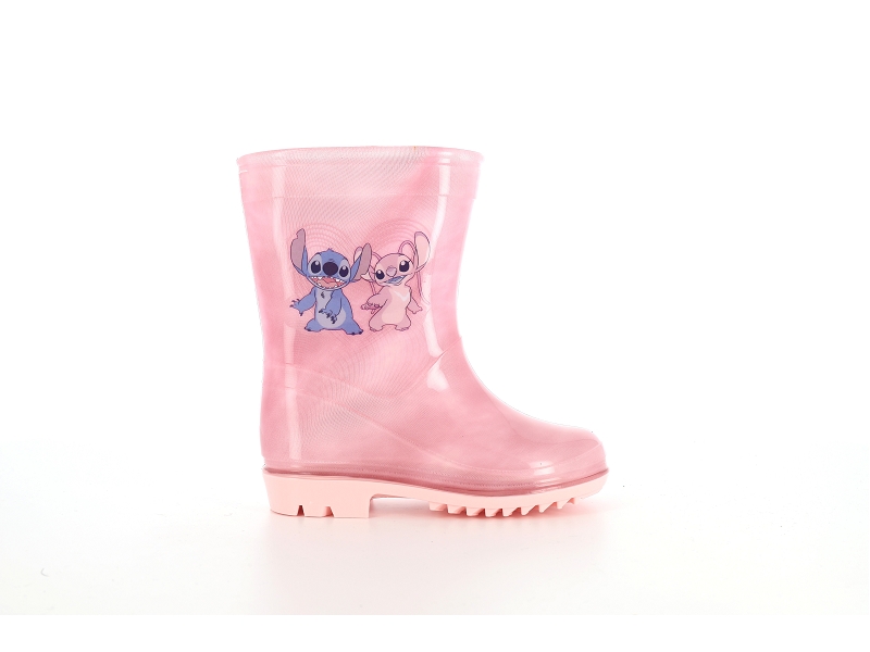 LILO I STITCH RÓŻOWE KALOSZE GUMOWCE GUMIAKI DLA DZIEWCZYNKI NA DESZCZ 25