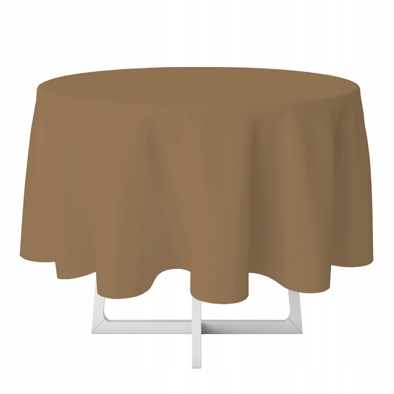 

Obrus Dekoracyjny Koło 140 Gładki Cappuccino