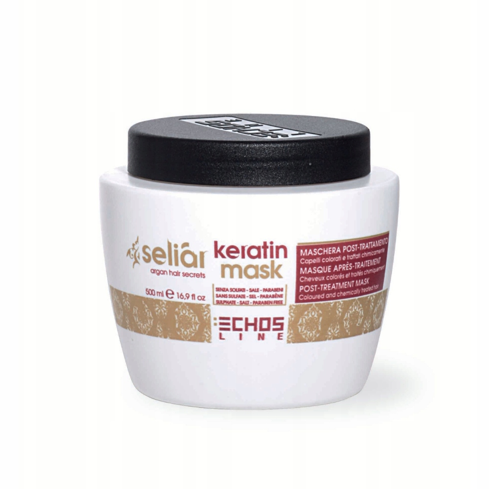 ECHOSLINE Seliar Keratin 500ml maska z keratyna