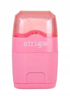 Temperówka Z Gumką 2W1 STRIGO RÓŻOWA