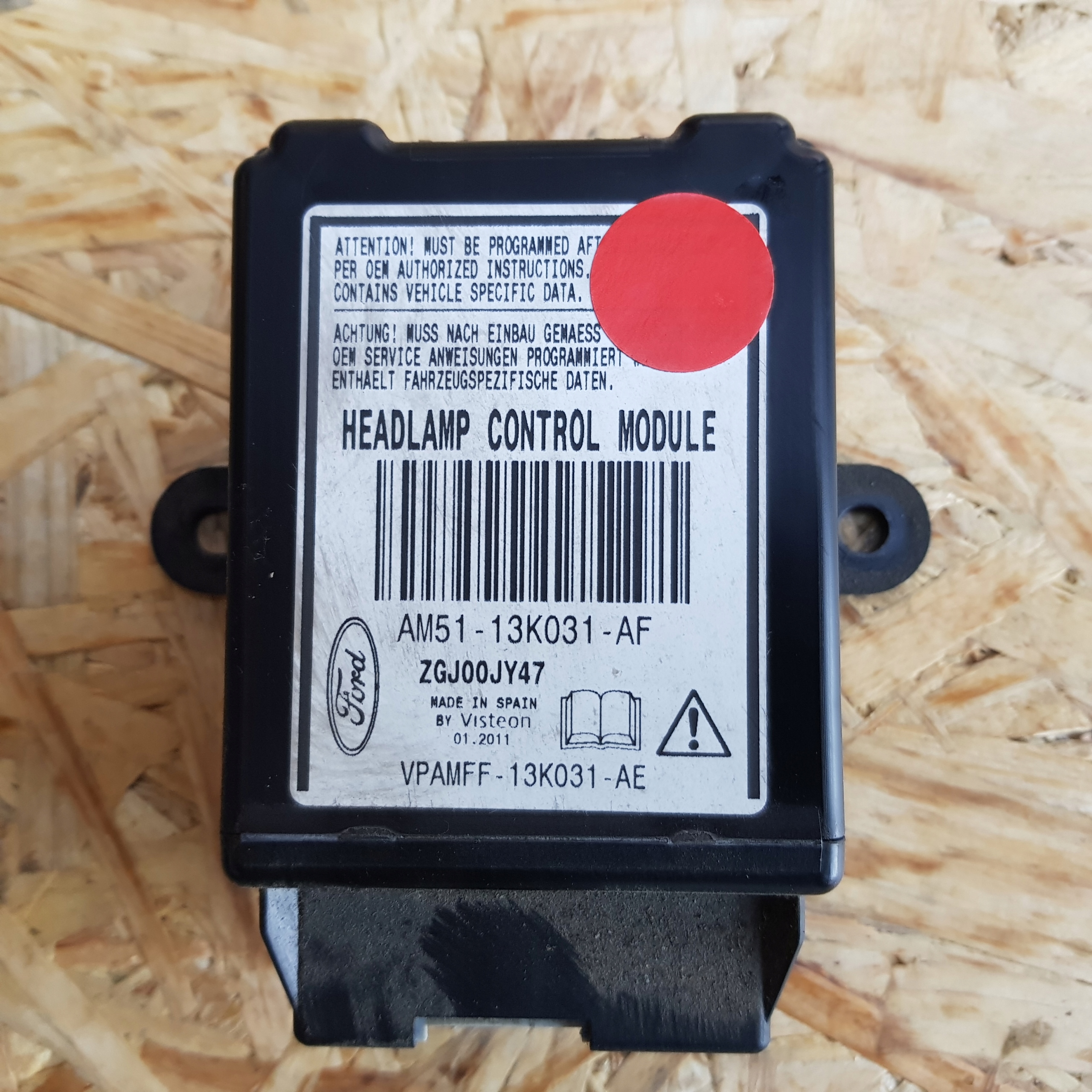 FORD FOCUS MK3 modulo luci XENON AM51-13K031-AF