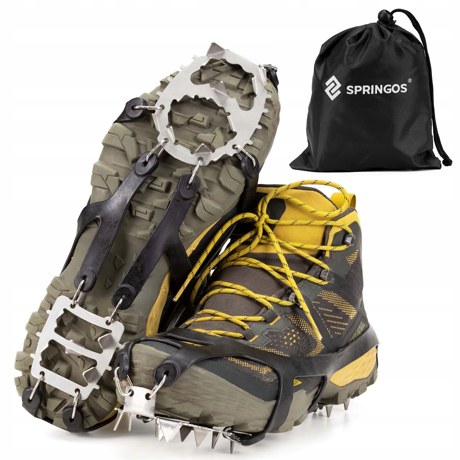 Mačky Na Boty S Hroty Protiskluzové Řetězy vel. M 36-40 Turistické Návleky