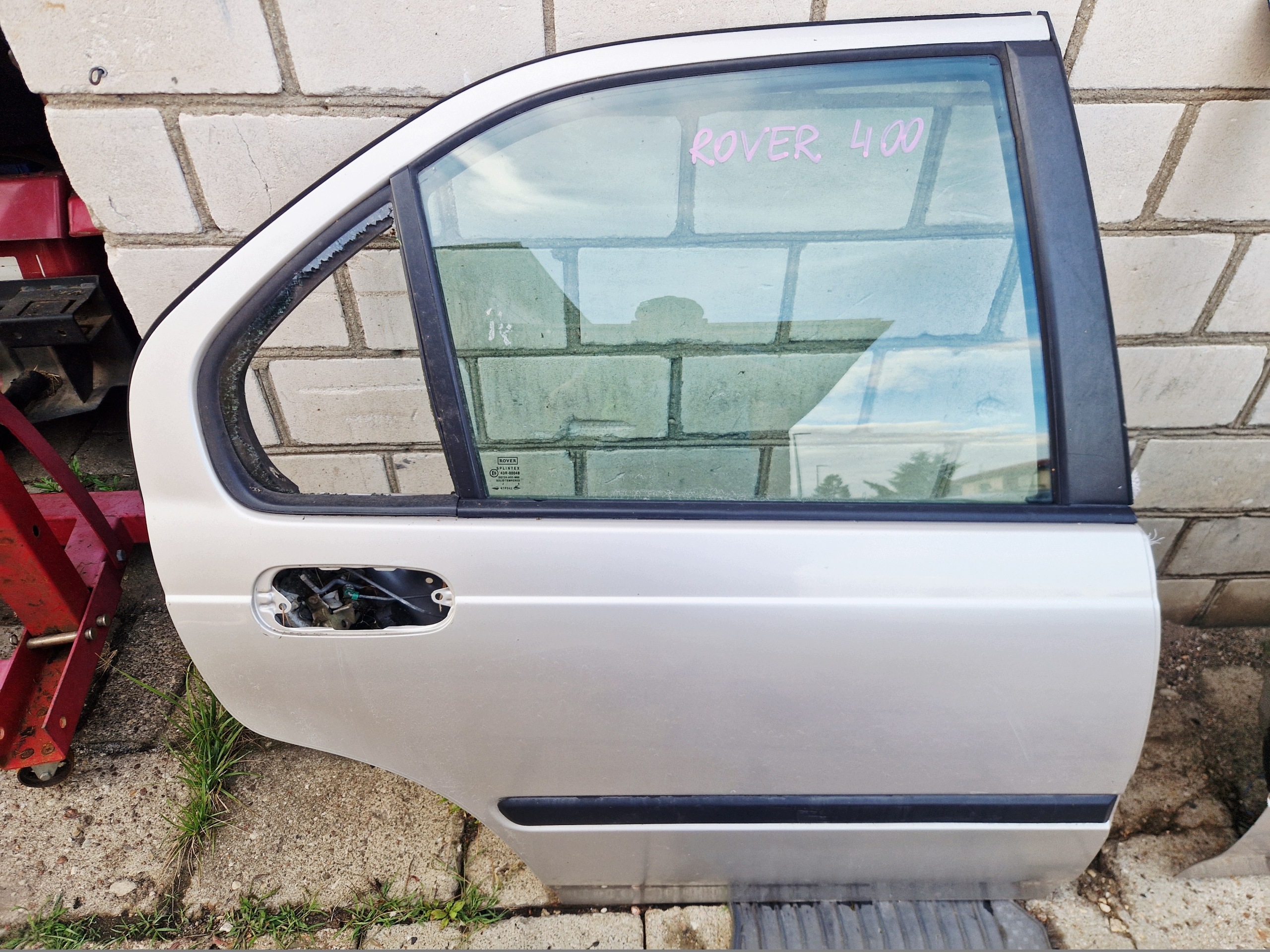 ROVER 400 HB 5D door right rear part rear. silver