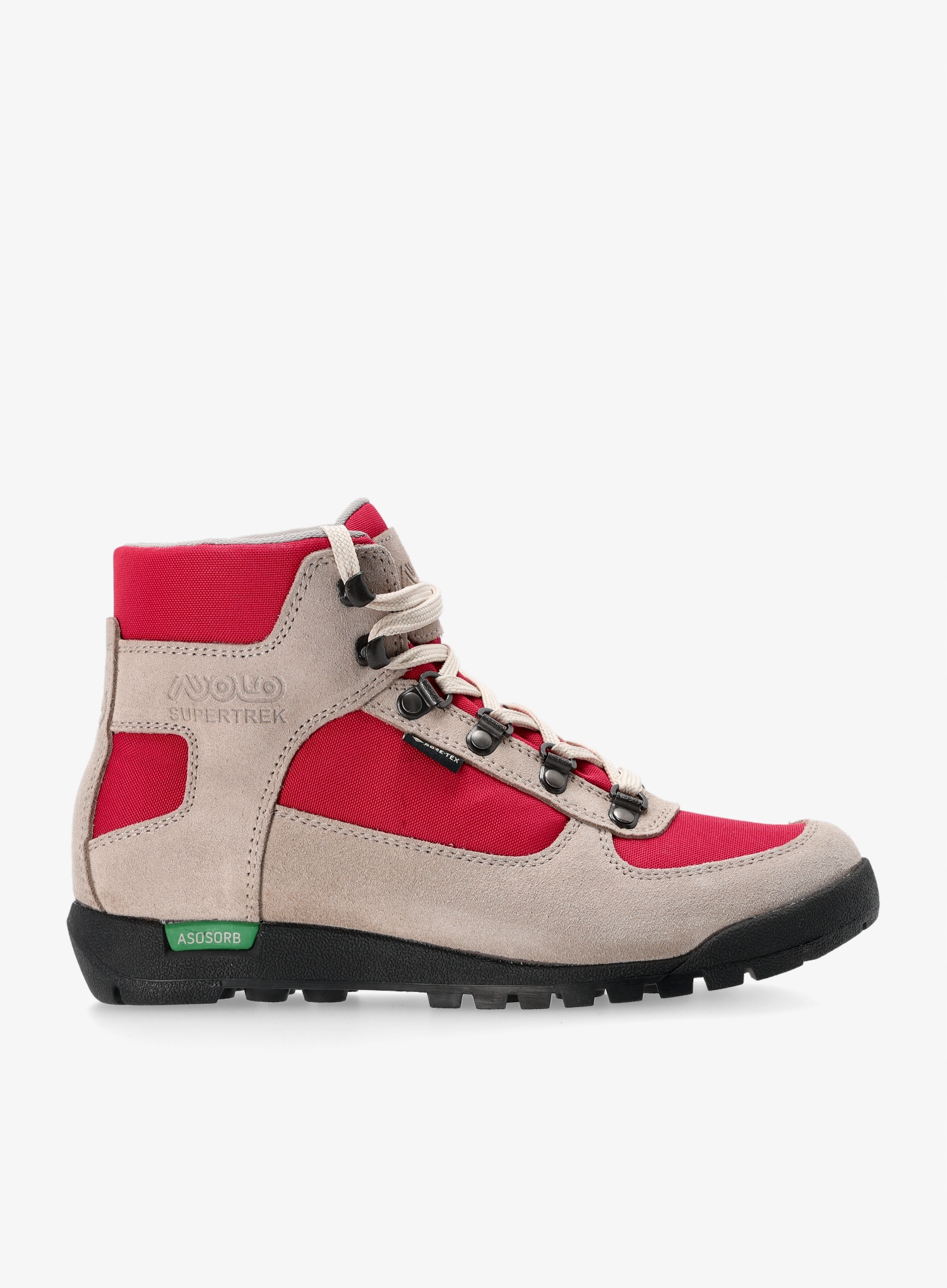 Dámské outdoorové boty Asolo Supertrek Gtx earthbeige/chilired (38 2/3)