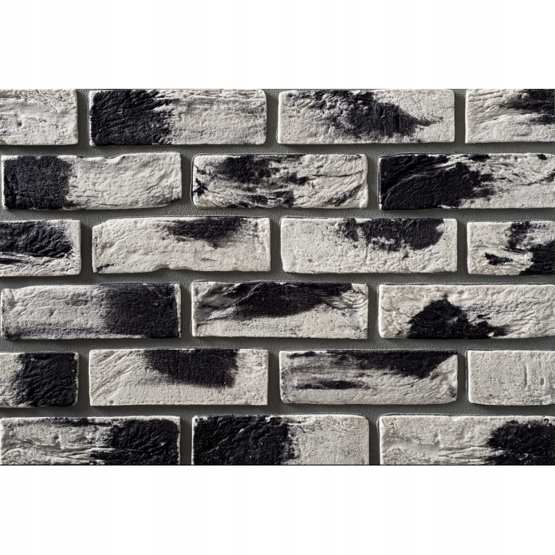 Cihla na fasádu, fasádní a interiérový klinker retro bílá připálená