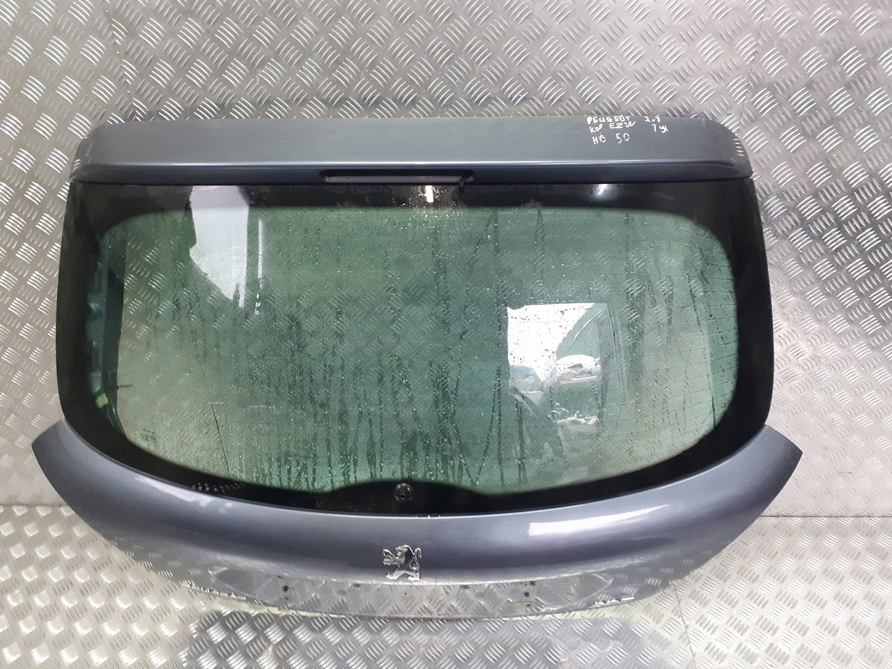 trunk door boot PEUGEOT 207 EZW