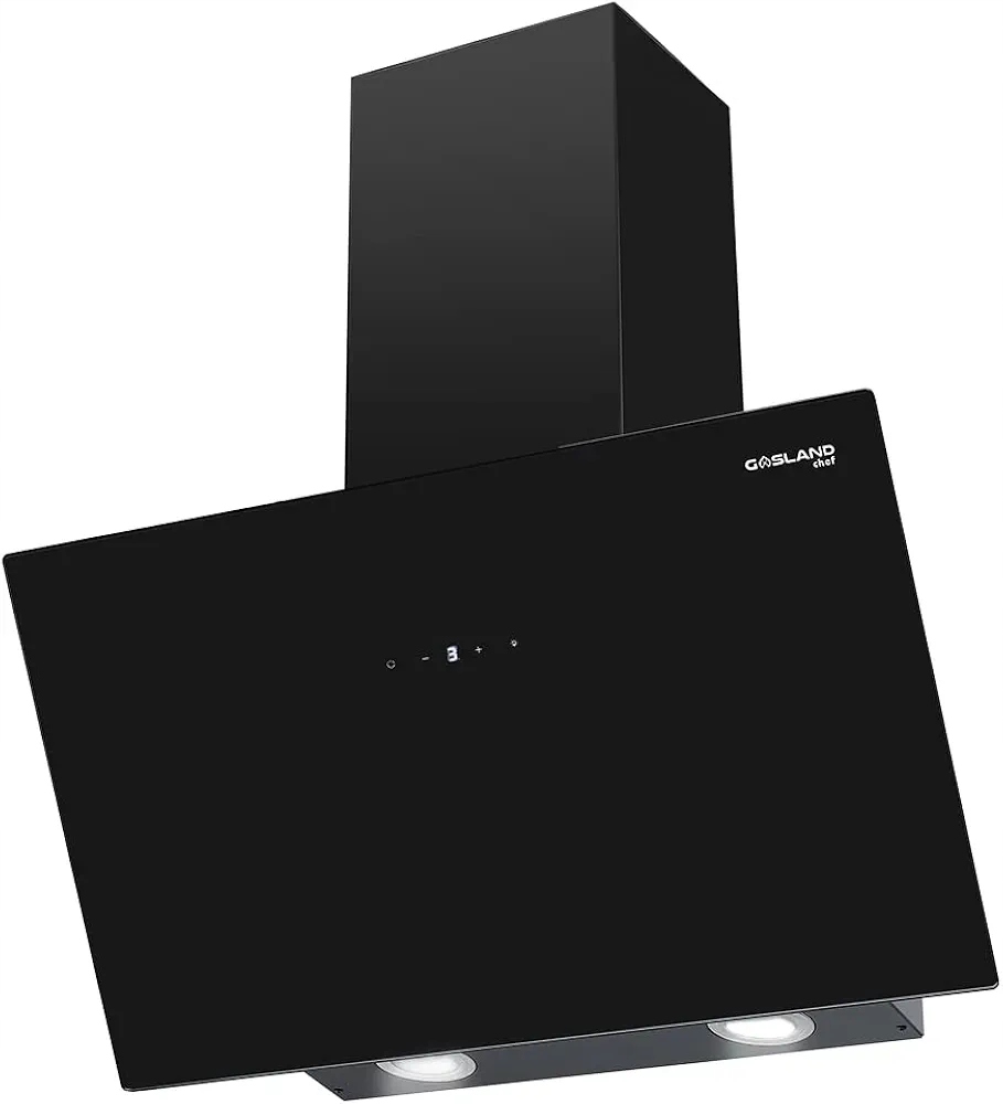 Okap kominowy Gasland AR60BS czarny szklo