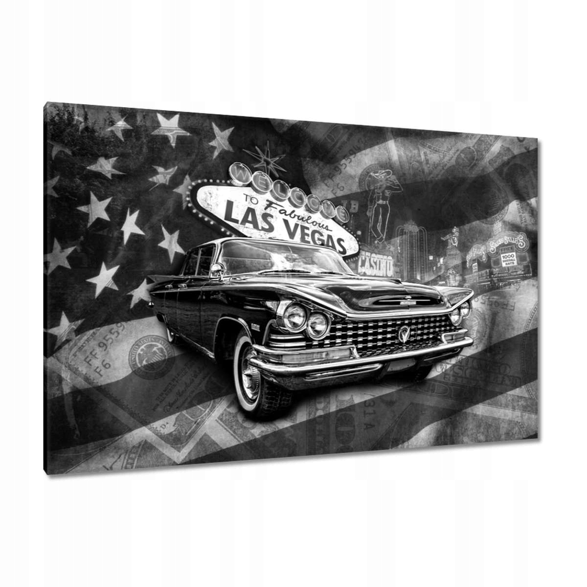 Obrazy 120x80 Oldtimer z Las Vegas