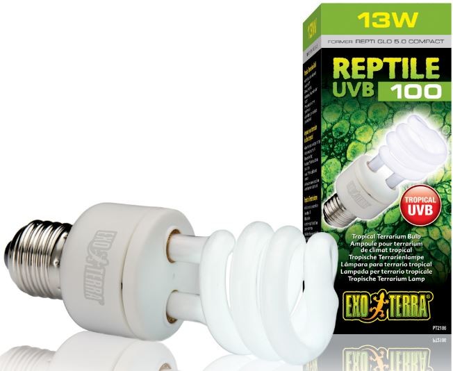 Levně Exo Terra Tropical Žárovka 5.0 Uvb 13W