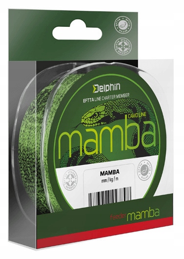 Żyłka Delphin Mamba Feeder kamuflaż 0,28mm 300m