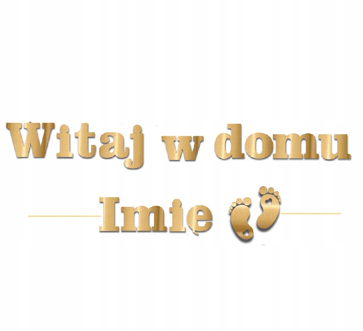 BALONY zestaw powitanie WITAJ W DOMU baner IMIĘ Marka Extra Party