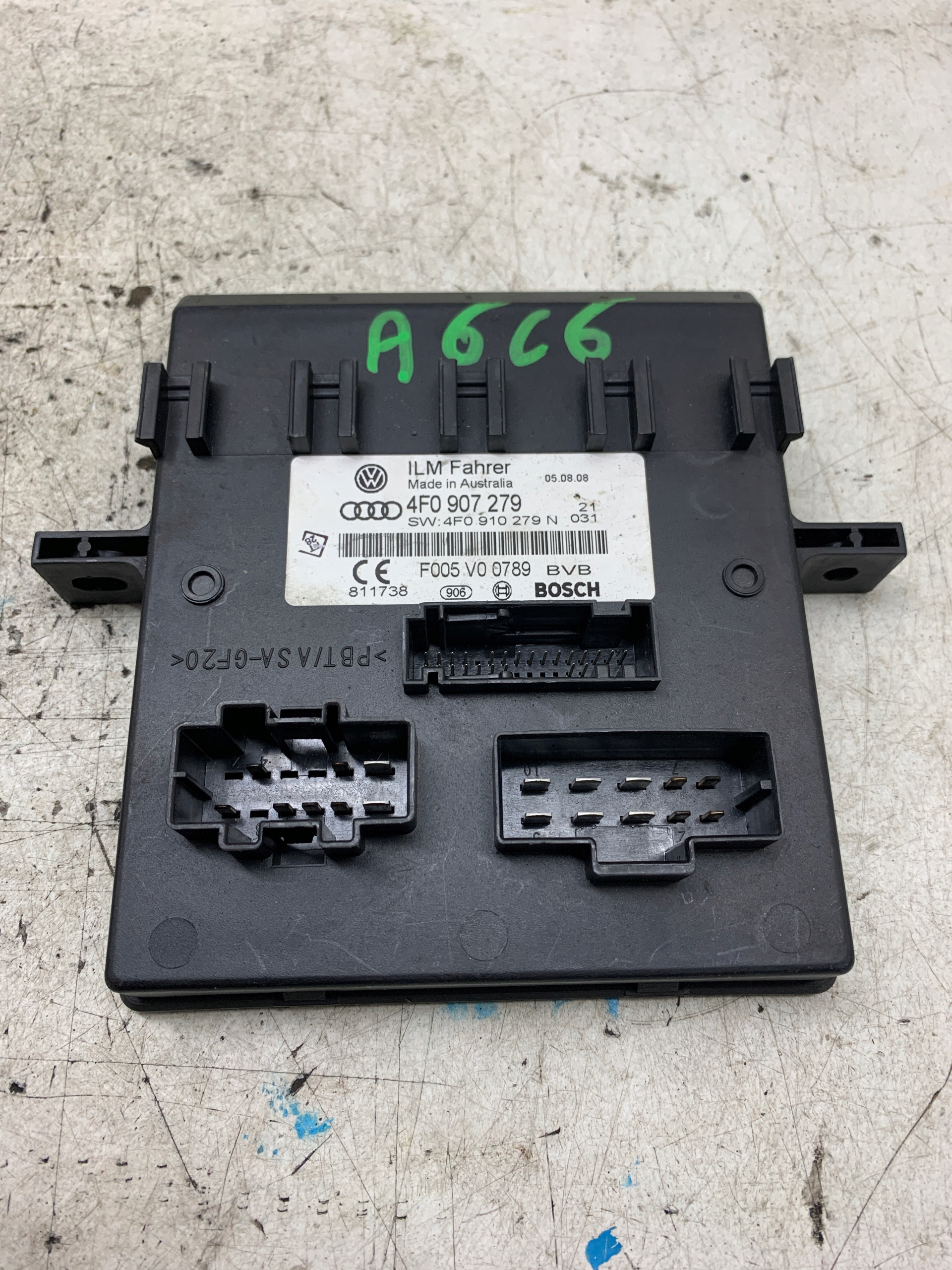 modul Bedienteil Leuchten 4F0907279 AUDI