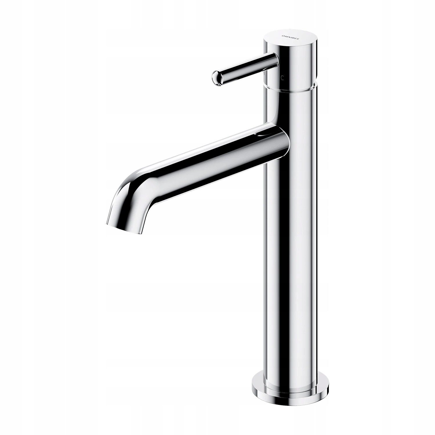 Stojanková Umývadlová Batéria Vysoká 23 CM, Chróm Omnires