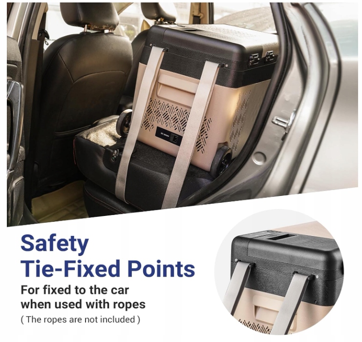 AAOBOSI Lodówka kempingowa 24 l, lodówka samochodowa ze sterowaniem APP EAN (GTIN) 717225700720