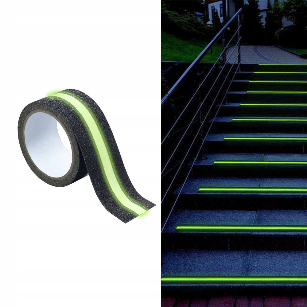 SAMOPRZYLEPNA TAŚMA ANTYPOŚLIZGOWA Z ODBLASKIEM 3m
