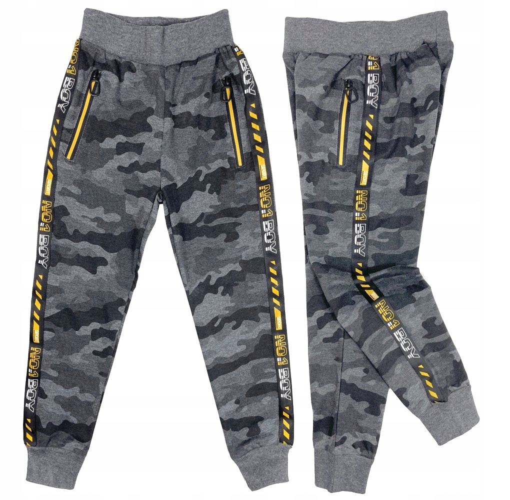 

Spodnie Moro dresy No1 Boy r 6 - 104/110 cm Grey