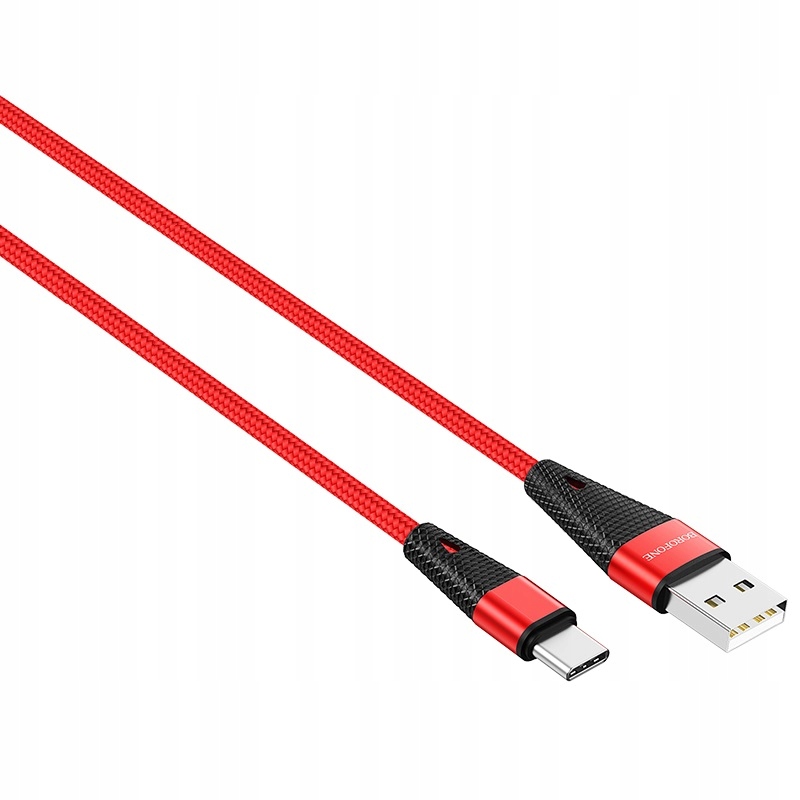 

BU10 Kabel Usb Type-C Mocny 3A Długi 1.2M Metal