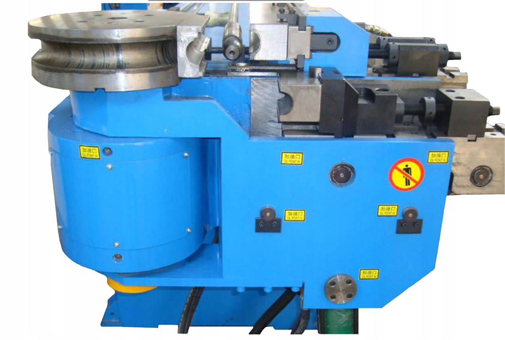 AUTOMATYCZNA GIĘTARKA TRZPIENIOWA CNC 76CNC DO RUR I PROFILI FI 76x4 mm Marka Metal Technics Polska