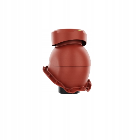 Kanalizační Odvětrávač Fi 110 Pro Trapézové Plechy T14 Ral 3009 Červený