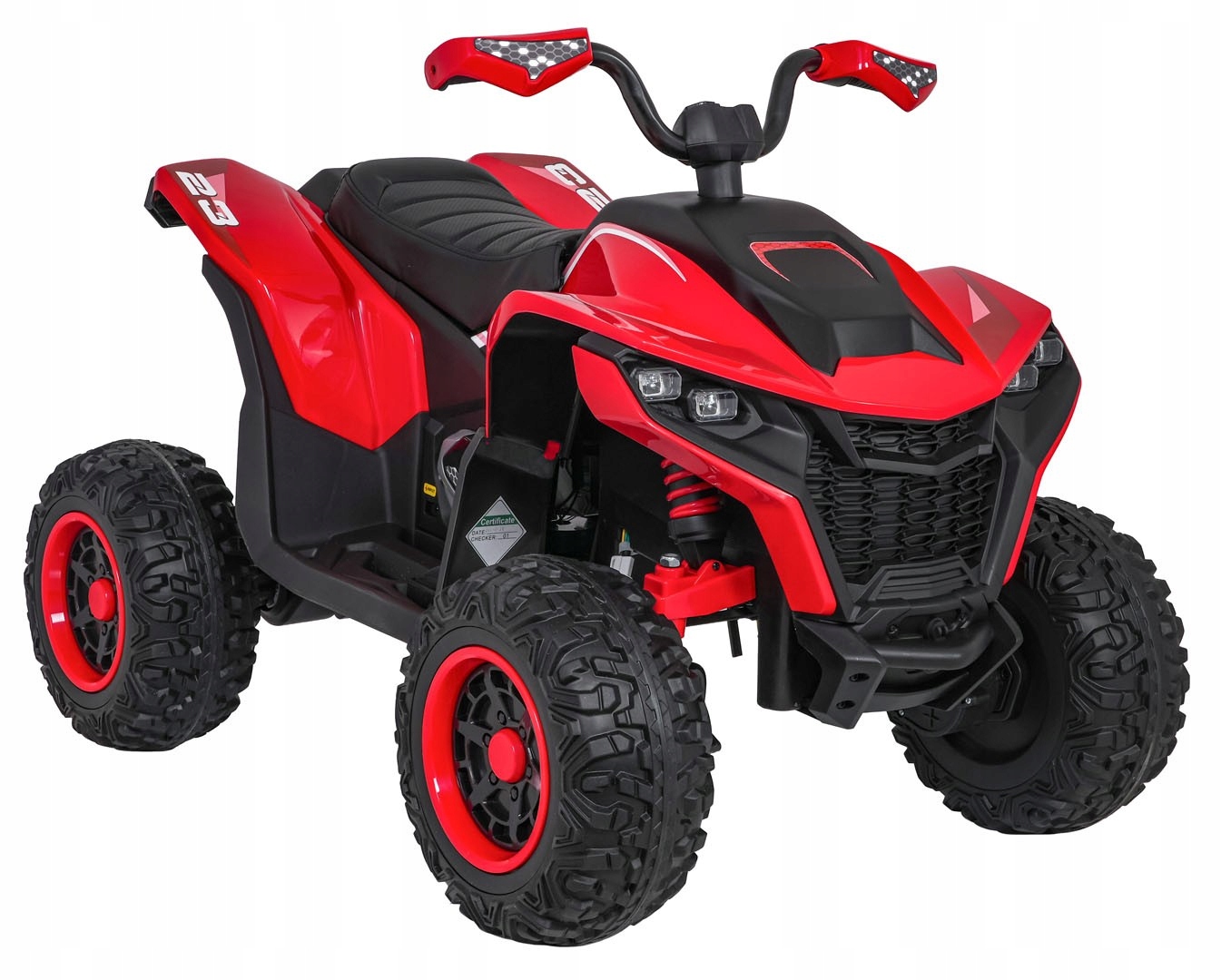 quad Fast Wheel pojazd dla dzieci pilot Personalizowana Tablica prawo jazdy