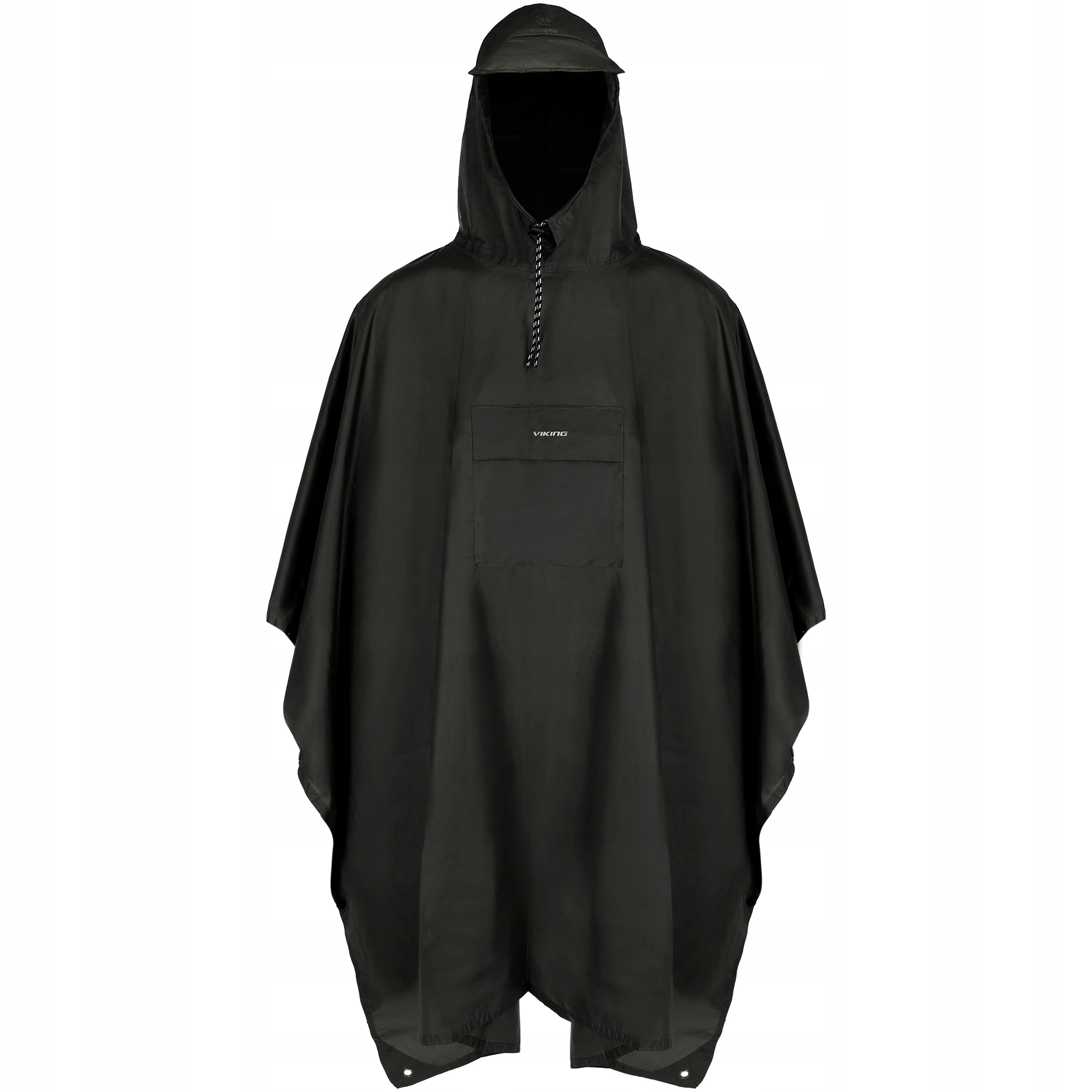 Pláštěnkové pončo pro dospělé Viking Vesper černé
