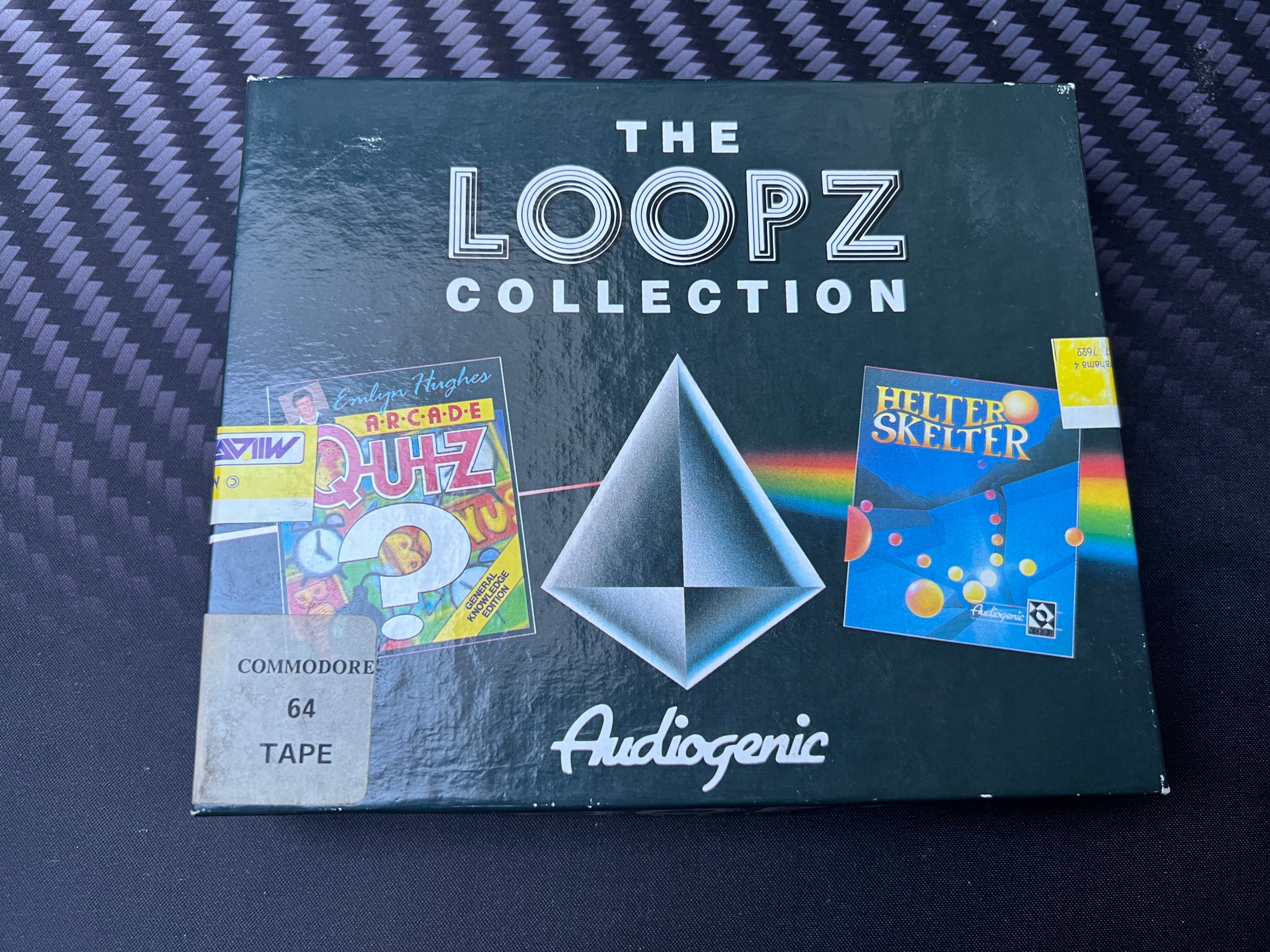 Gry do Commodore 64 - box, MIRAGE, LOOPZ