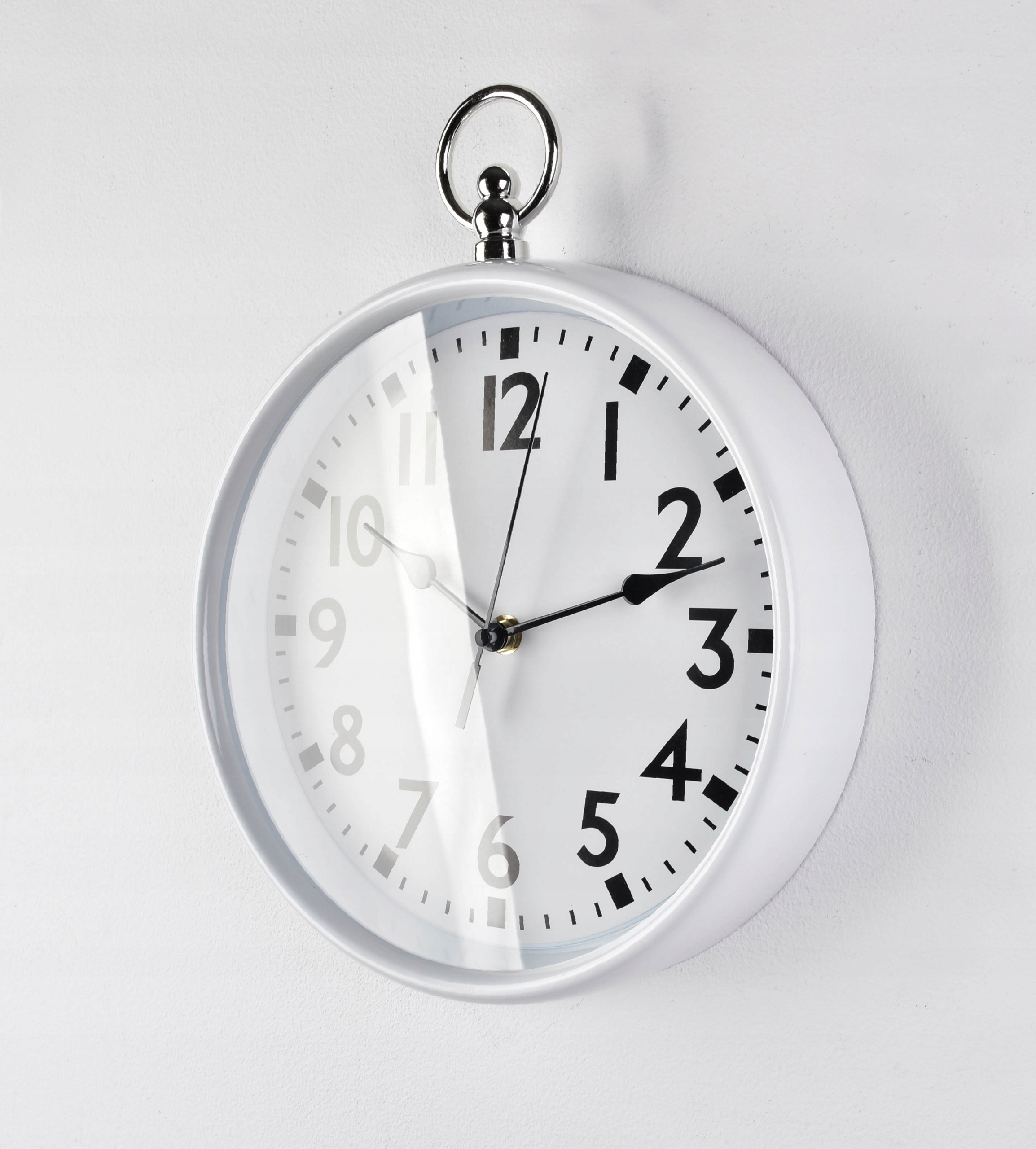 ZEGAR ŚCIENNY OKRĄGŁY 30CM biały Marka Mondex