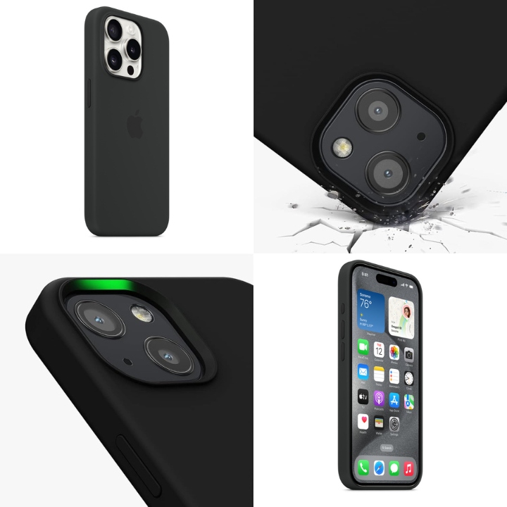 ETUI DO IPHONE 15 PRO MAX CASE SILIKONOWY OBUDOWA W WIELU KOLORACH Dedykowana marka Apple