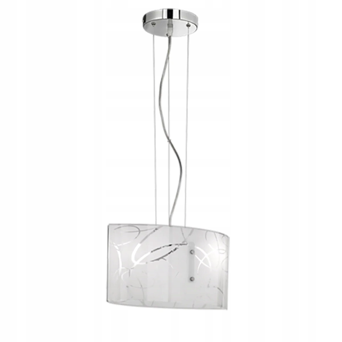 Moderná závesná lampa Spirelli biela Trio