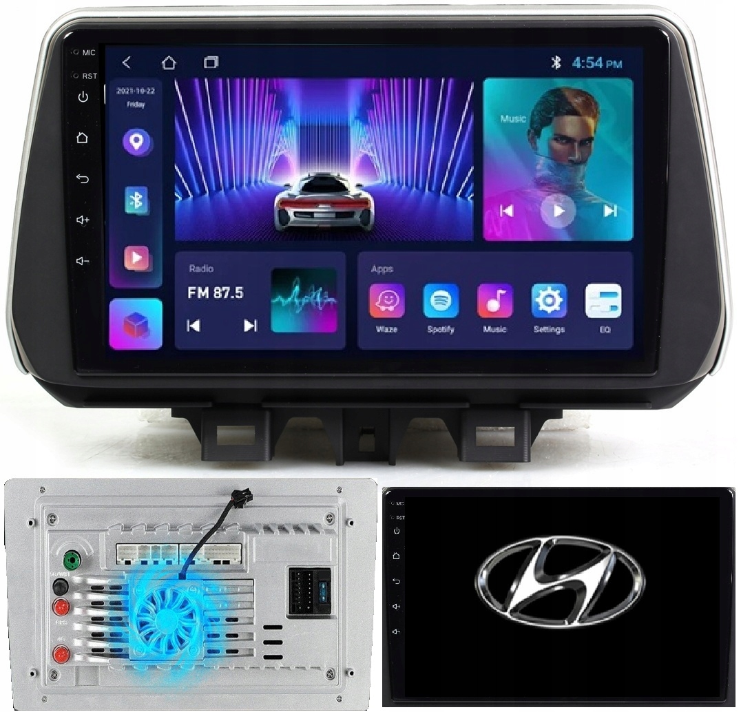 Radio Nawigacja Android Gps Hyundai I30 III 2017+ Kamera+wentylator 2/64GB