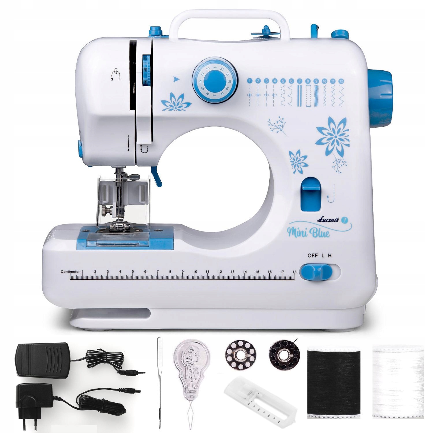 

Maszyna do szycia Mini Blue Łucznik Igły Akcesoria