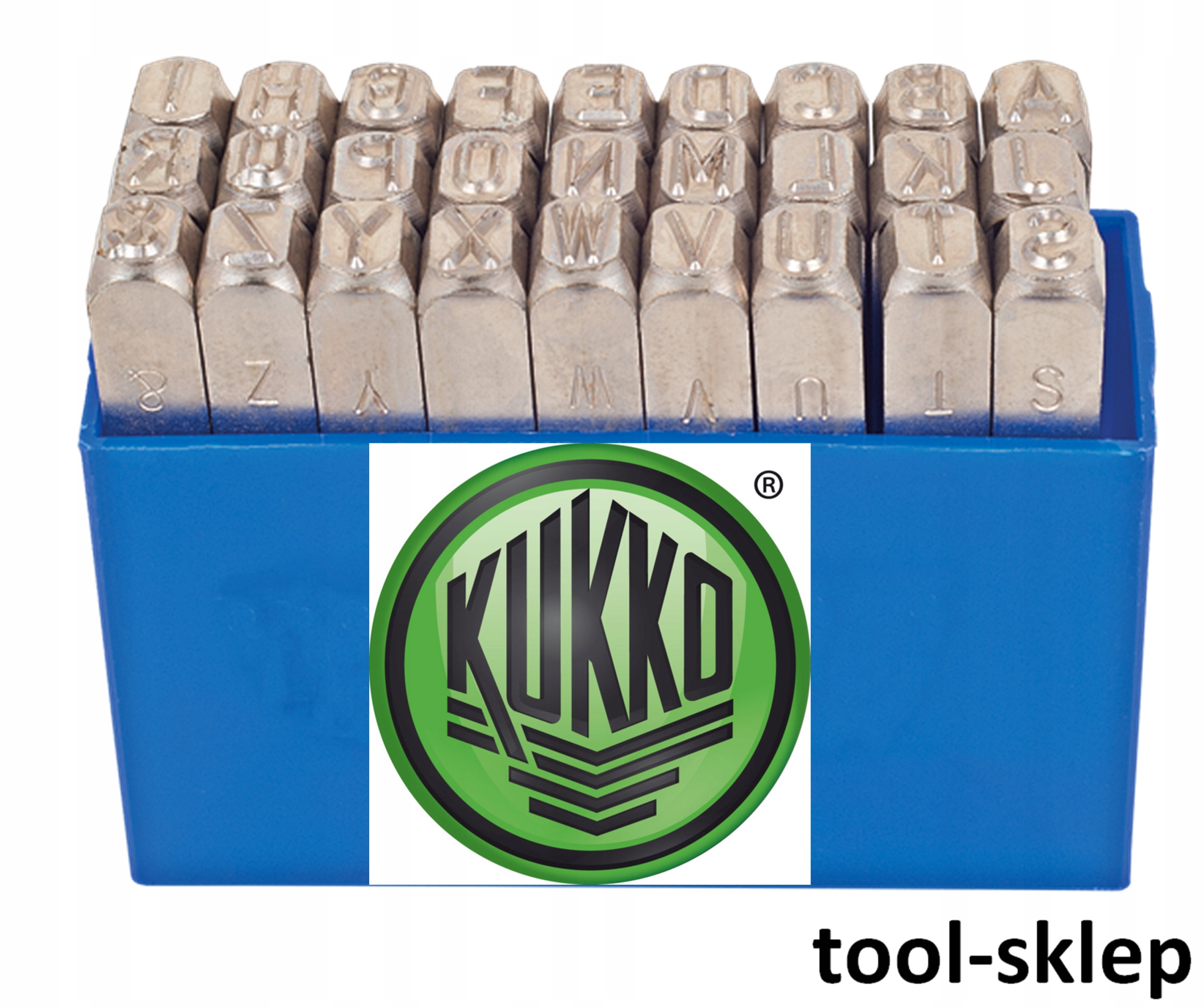 Zest. značenie písmen. niklow, vysoké písmo 8 mm