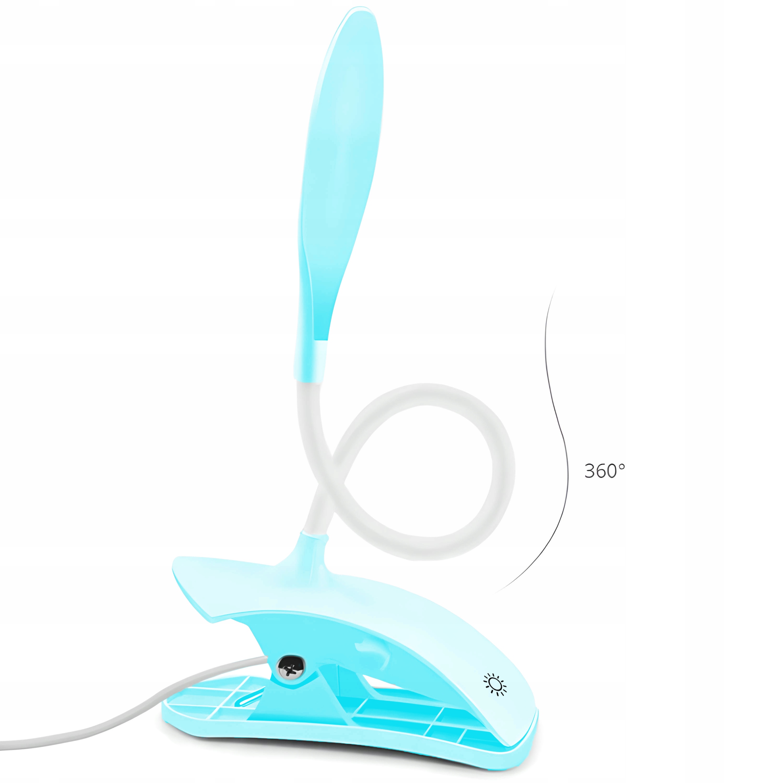 LAMPKA BIURKOWA SZKOLNA DOTYKOWA LED USB KLIPS Marka Retoo