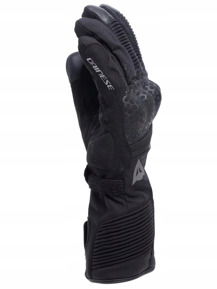 DAINESE TEMPEST 2 LONG Rękawice Motocyklowe Czarne Wodoodporne r. L Rozmiar M