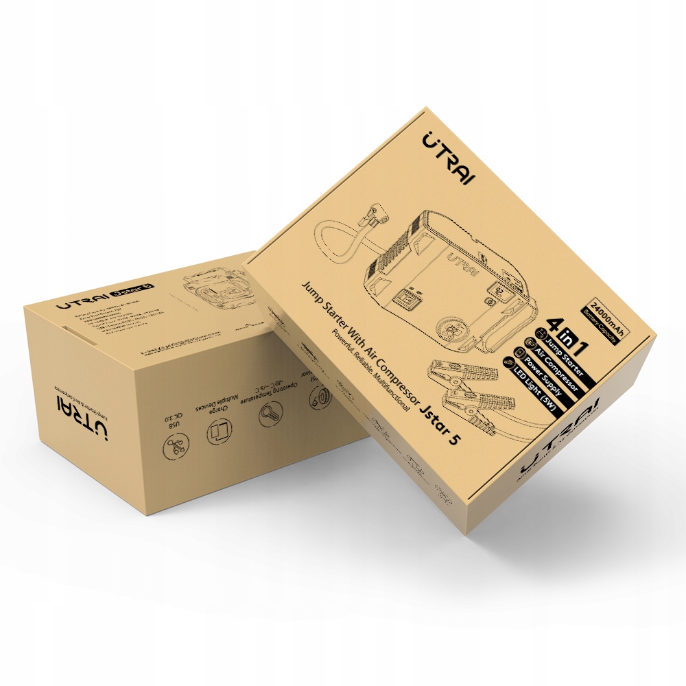 ROZRUCH DO SAMOCHODU JUMP STARTER POWERBANK 4W1 Producent code UB20
