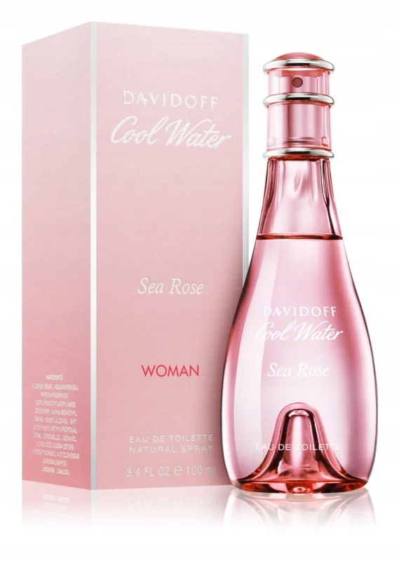 Davidoff Cool Water Sea Rose 100ML Woda Toaletowa Dla Kobiet Edt Damska