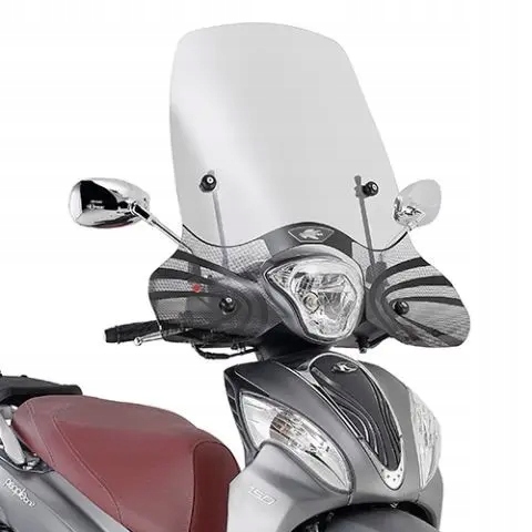 Kappa Sklo Kymco People One 125-150 2013-2023r. Transparentné