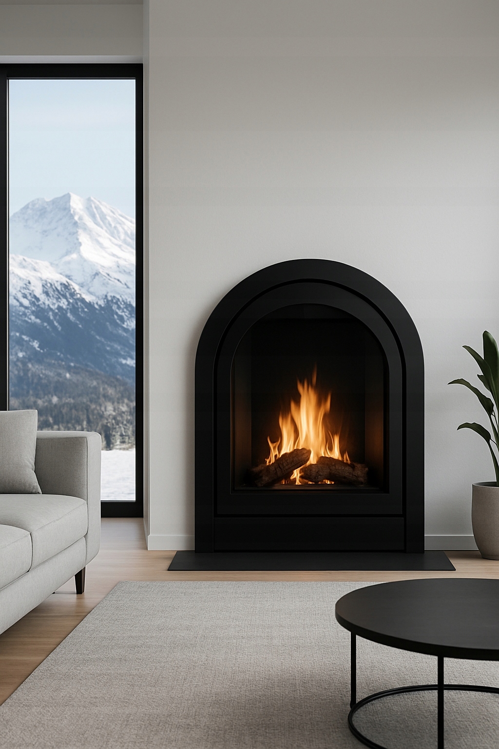 SZYBA SZKŁO POD PRZED KOMINEK HARTOWANE PODSTAWA 60x40 CZARNA DESKA Długość 60 cm