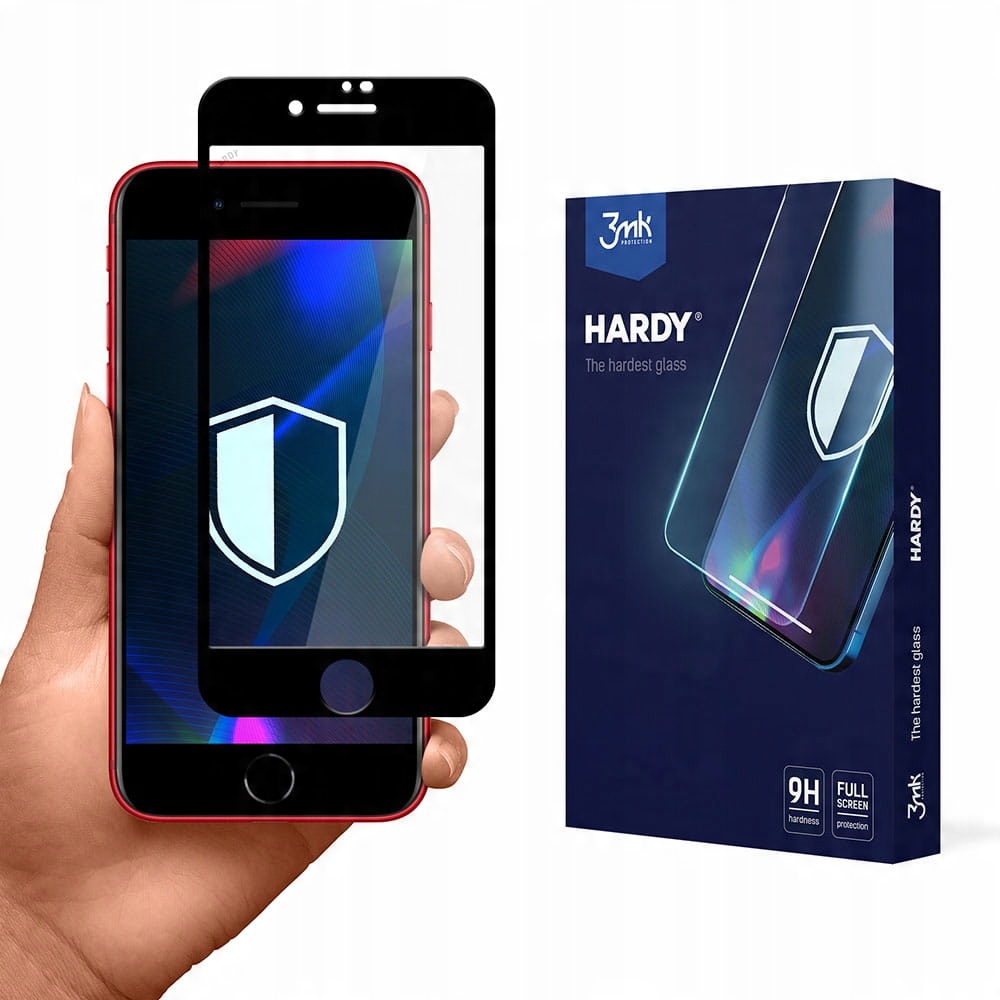 

Szkło hartowane 3mk Hardy na iPhone 7/8/SE 2020/22