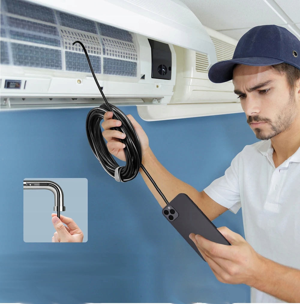 KAMERA INSPEKCYJNA IPHONE ANDROID 3w1 ENDOSKOPOWA 2M FULL HD do telefonu PC Marka Blow