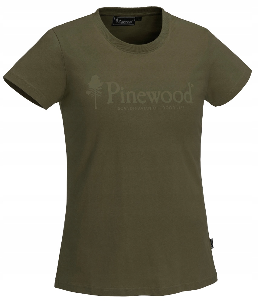 Damski T-shirt Pinewood 3445 Oliwka-M